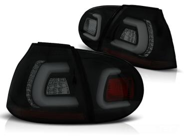 LED Lightbar Rückleuchten für VW Golf 5 (V) Limo Bj. 03-09 Schwarz Smoke